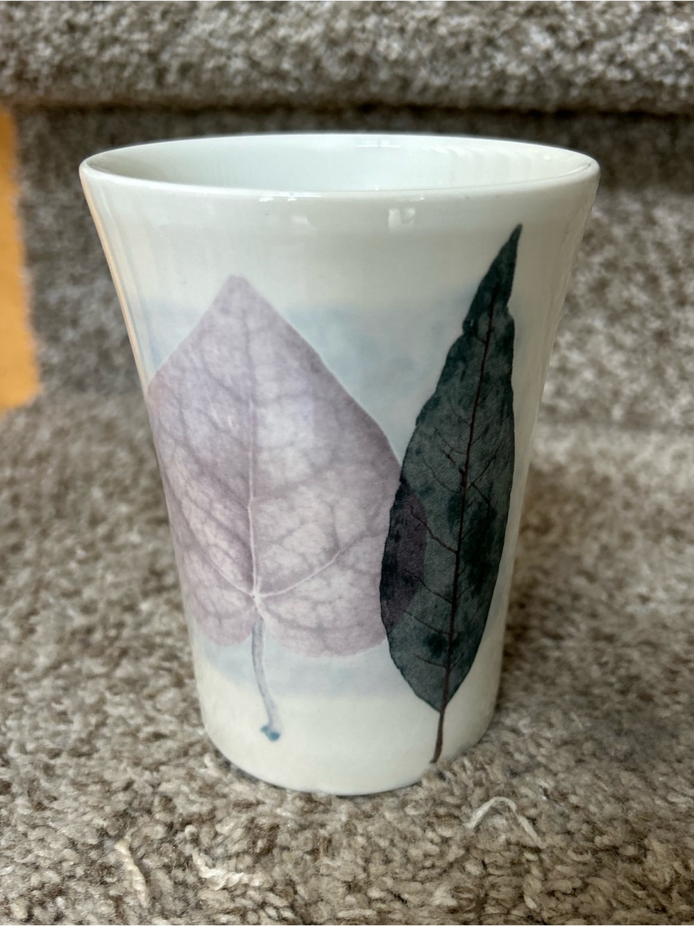 Portmeirion DUSK Made in Britain for Croscill Home Small Vase Cup. Botanical.